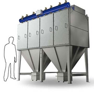FMC cartridge dust collector