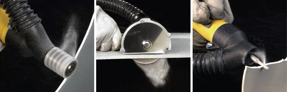 On-Tool Dust Extraction