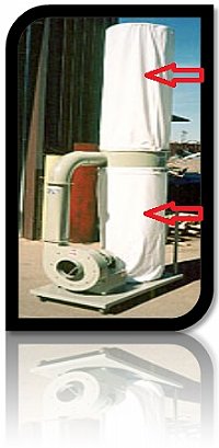 S Type Acrylic Large Top or Bottom Filter Bag 20 3/4 x 52 lg